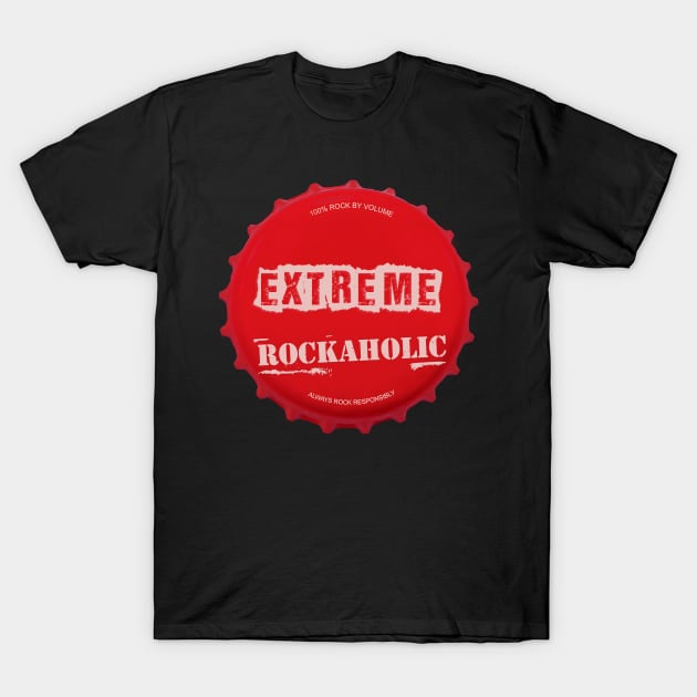extreme ll rockaholic T-Shirt by claudia awes